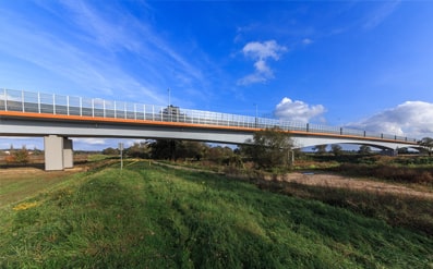 Bridges across Odra River